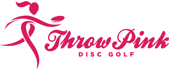 Throw Pink Disc Golf Logo